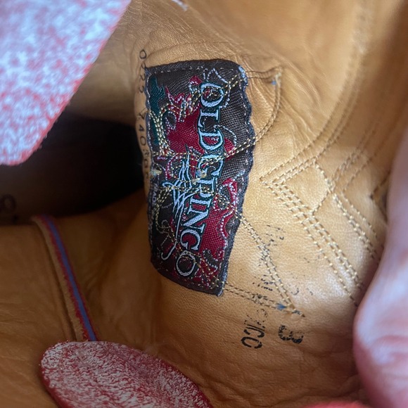 Old Gringo Ladies MARIPOSA LOCA Western‎ Boots ONLY TRIED ON INSIDE!   Euc - Picture 11 of 16